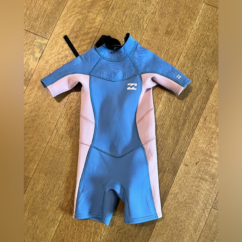 Billabong Girls Toddler Wetsuit size 4 / 4T